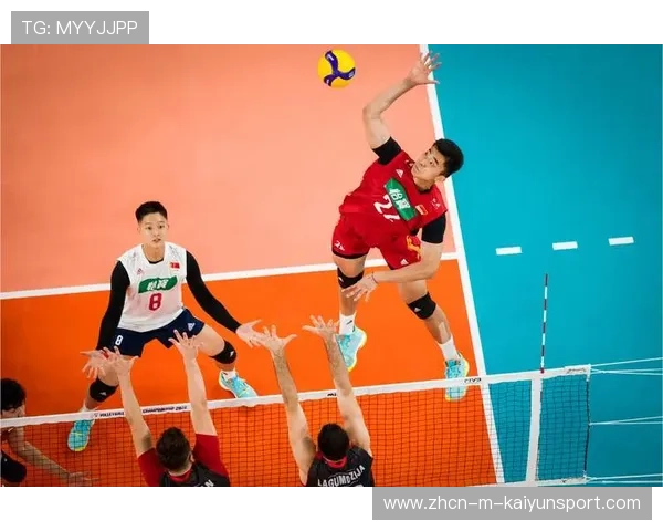男排全队攻守均衡，多点开花压制对手晋级下一轮